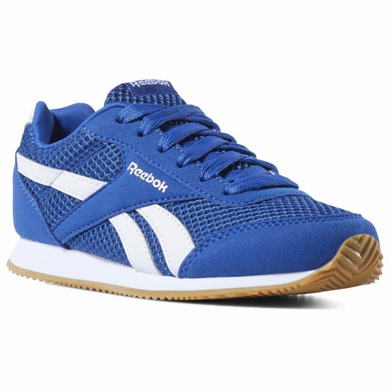 Tenisi Reebok Royal Classic Jogger 2 Baieti Albastru Regal/Albi Romania WA9768FU